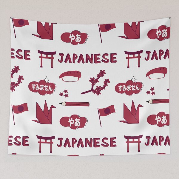 Artikelvorschau, Maroon Japanese Subject Pack entworfen und verkauft von The-Goods.