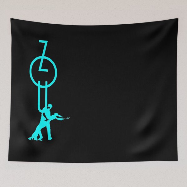 Item preview, lets dance zouk - blue designed and sold by cglightNingART.