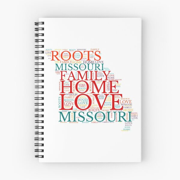 Item preview, Missouri Home, Love, Roots and Family Map designed and sold by marosharaf.