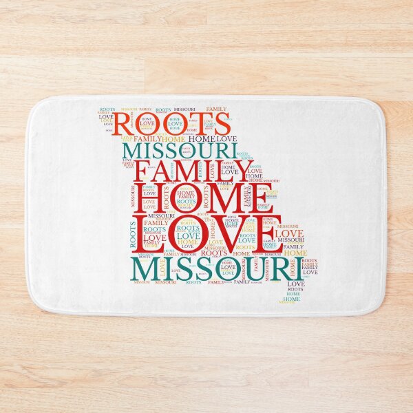 Item preview, Missouri Home, Love, Roots and Family Map designed and sold by marosharaf.