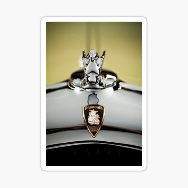 1932 Plymouth Roadster Sticker