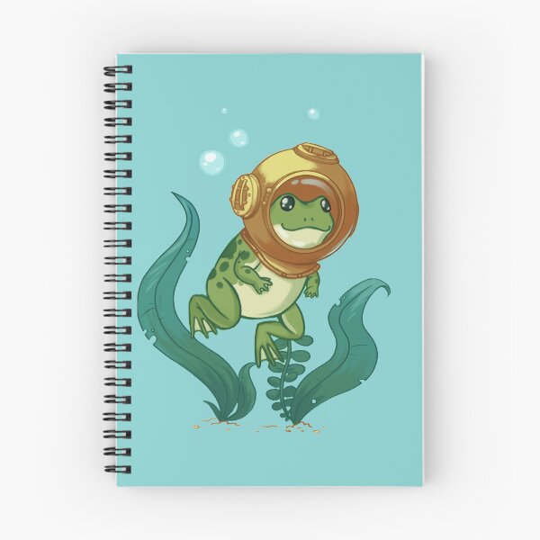 Item preview, Sea Explorer Frog designed and sold by Kmoonleaf.