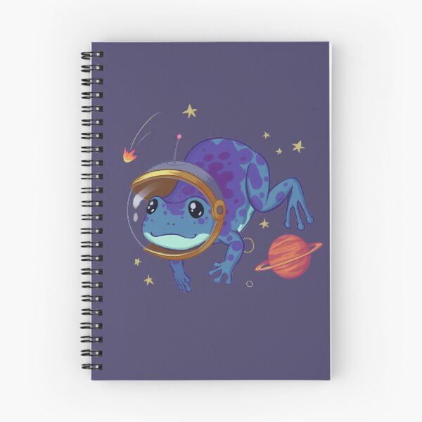 Aperçu de l'œuvre Grenouille exploratrice de l'espace créée et vendue par Kmoonleaf.