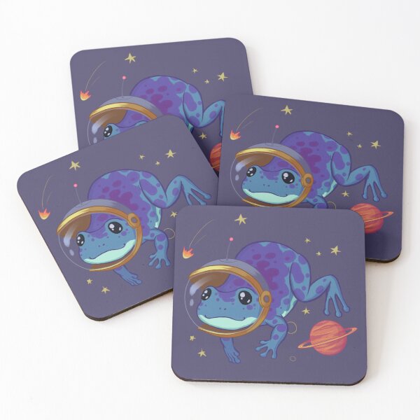 Item preview, Space Explorer Frog designed and sold by Kmoonleaf.