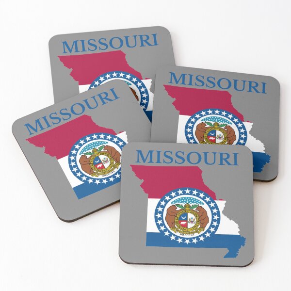 Item preview, Missouri Flag Map designed and sold by marosharaf.
