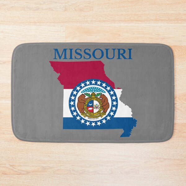 Item preview, Missouri Flag Map designed and sold by marosharaf.