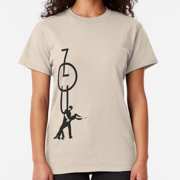 lets dance zouk - black Classic T-Shirt