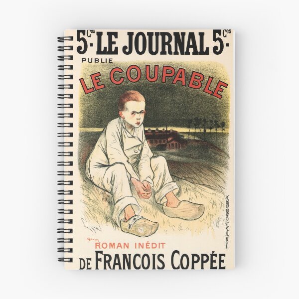 Item preview, Le Journal LE COUPABLE Newspaper Cover by Poster Artist Theophile Steinlen designed and sold by retroposters.