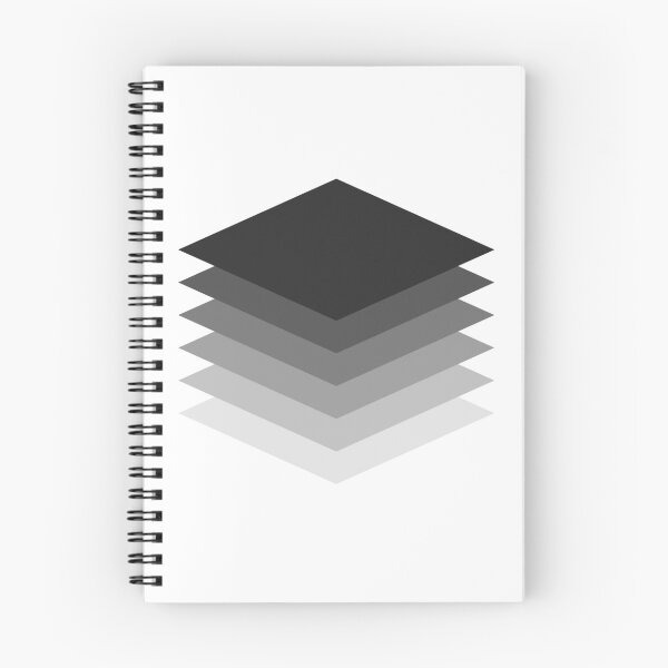Item preview, Grey Geometric Layered Squares. Modern, Minimalist design. designed and sold by PandaAvenue.
