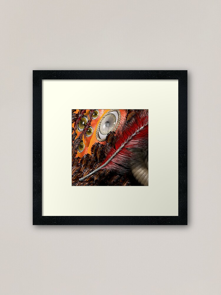 Alternate view of all eyes on you Framed Art Print