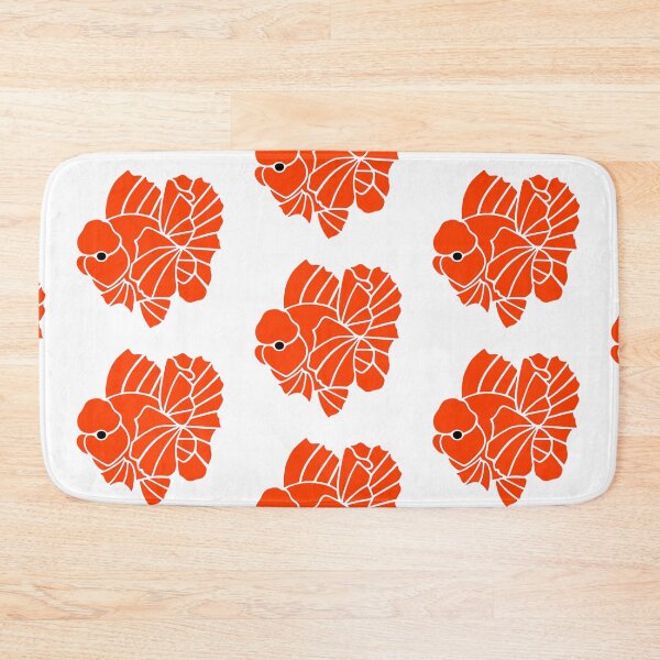 Item preview, Oranda Full Red Goldfish Logo 20 D designed and sold by Nosnah.