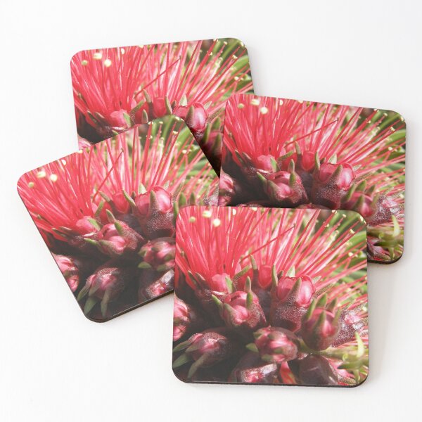 Item preview, Macro of Kunzia Baxterii Australian Native shrub. designed and sold by RitaBlom.