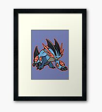Pokemon - Mega Swampert Framed Print