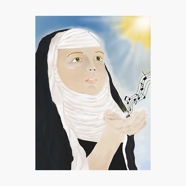 viele Nerven und meine Maus;)
Hildegard von Bingen (1098 - 17. September 1179) Fotodruck