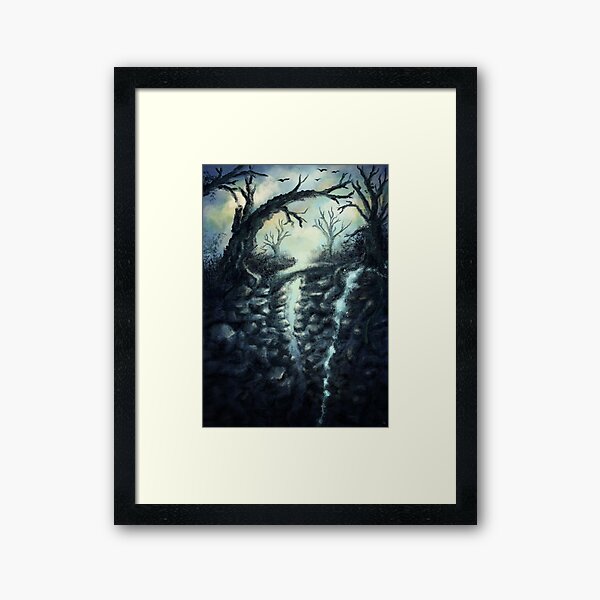 Fantasy Environment Framed Art Print