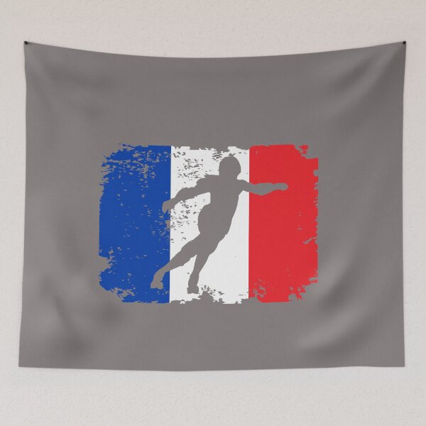 Item preview, Roller Derby Drapeau Français designed and sold by HappySchnapper.