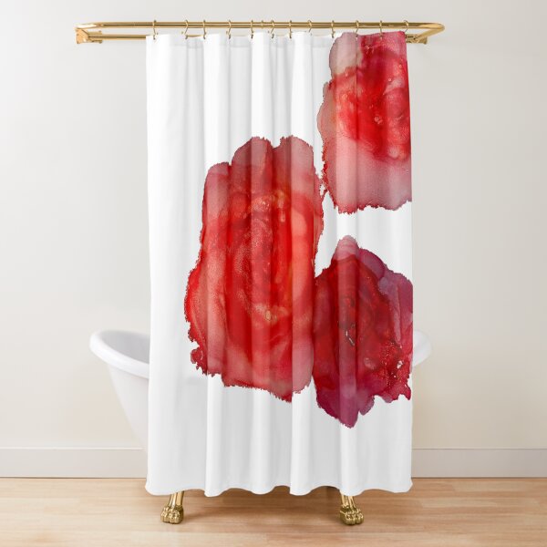 Red Roses Shower Curtain