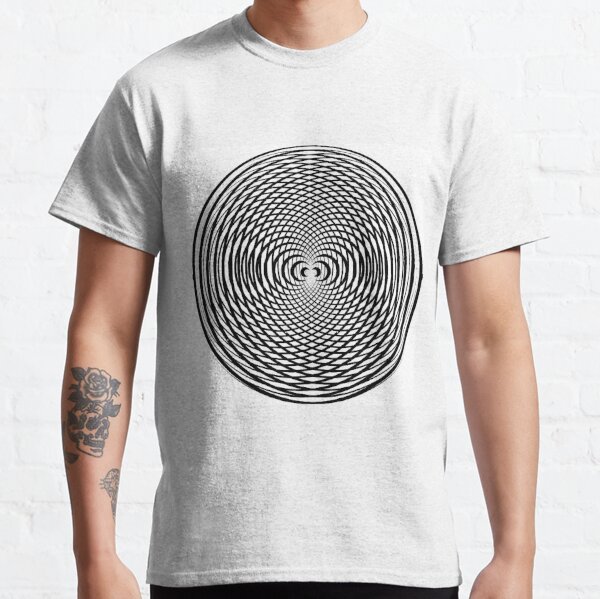 Geometrical Figure - Cool optical illusions drawings Classic T-Shirt