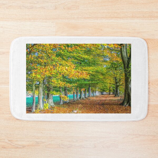 Item preview, Row of English beech trees in autumn  designed and sold by RW Jemmett.