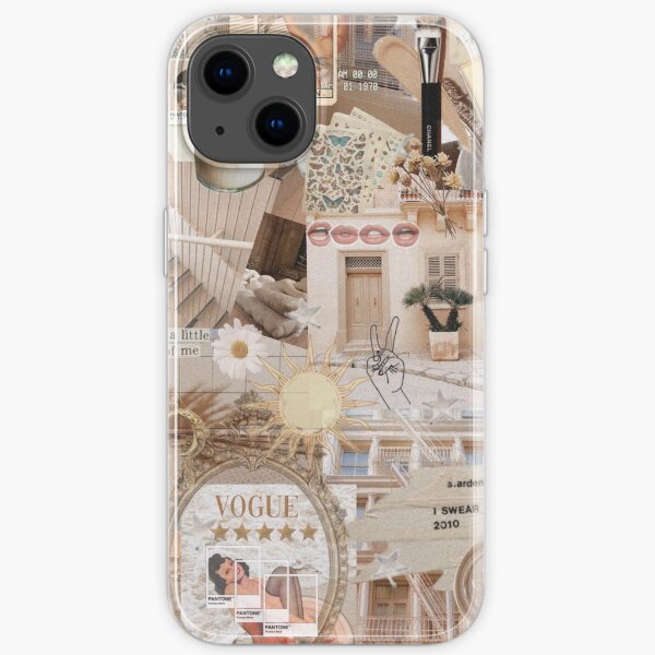 beige ästhetik iPhone Flexible Hülle