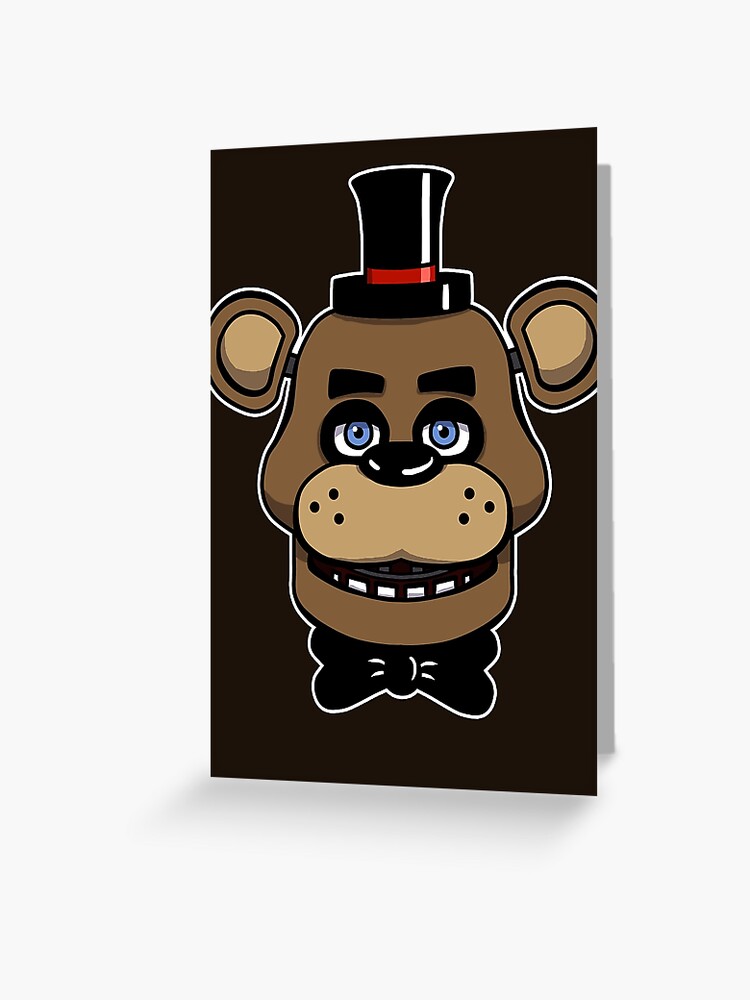 Freddy Fazbear - Five Nights at Freddy's Plus Greeting Card for