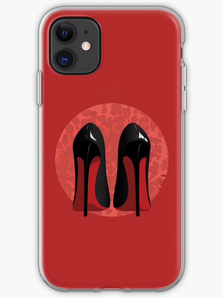 red bottom shoe covers
