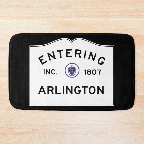 Item preview, Entering Arlington Massachusetts - Commonwealth of Massachusetts Road Sign  designed and sold by NewNomads.