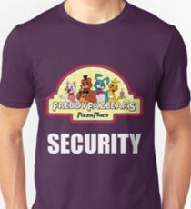 Five Nights at Freddy's - FNAF 2 - Freddy Fazbear's Security Logo Unisex T-Shirt