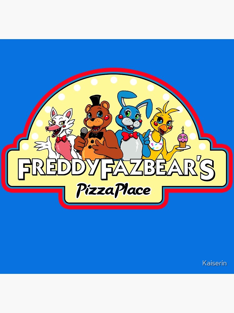 FNaF Freddy Fazbear Round Sticker - Free FNaF PNG Stickers