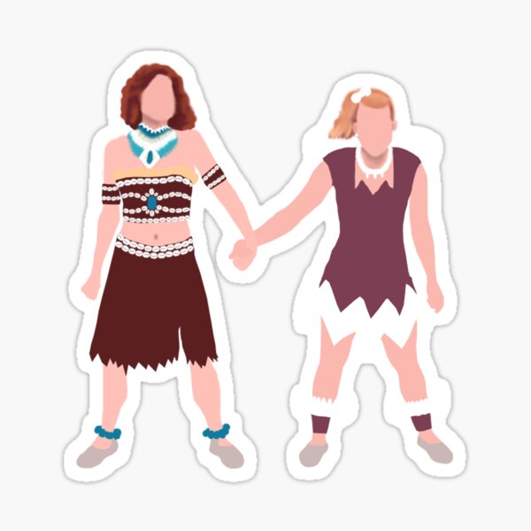 Jemilla and Zazzalil "Together" Sticker