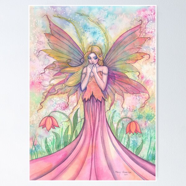 Item preview, "Wildflower" Fairy Art by Molly Harrison designed and sold by Molly  Harrison.