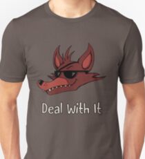 Five Nights at Freddy's - FNAF - Foxy - Deal With It Unisex T-Shirt