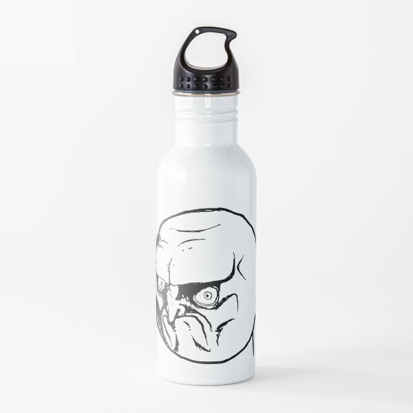 NO. Rage Face Water Bottle