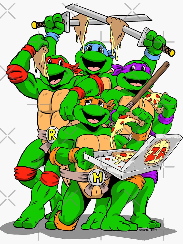 TMNT - Shredder Sticker for Sale by FalChi