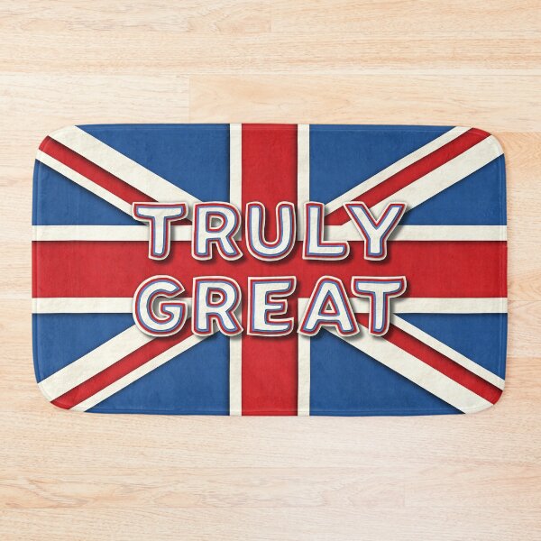 Item preview, Truly Great - 3D Paper Cutout Effect UK Flag Poster designed and sold by Wizzles Emporium.