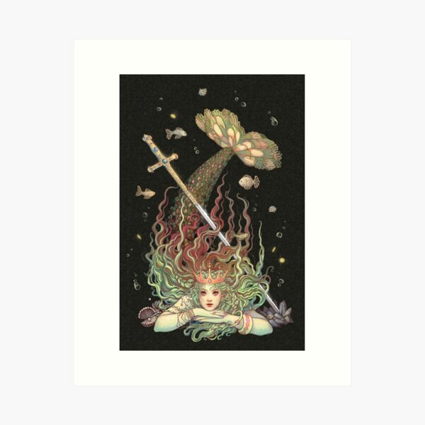 Protetora da Espada Art Print