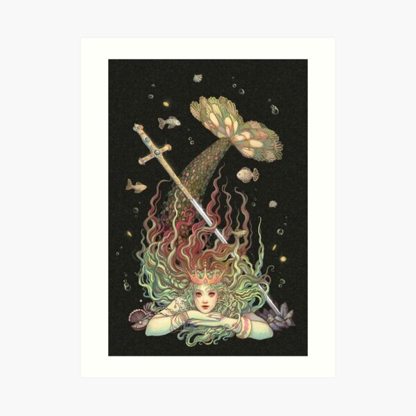 Protetora da Espada Art Print