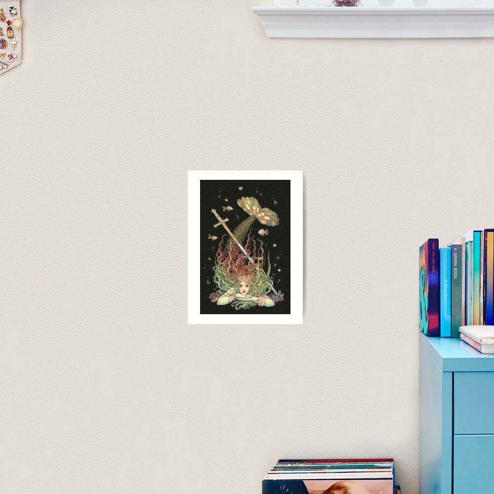 Protetora da Espada Art Print