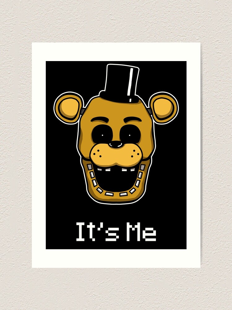 Five Nights at Freddy's 2 - Freddy Fazbear's Logo - Golden Bonnie - Posters  and Art Prints