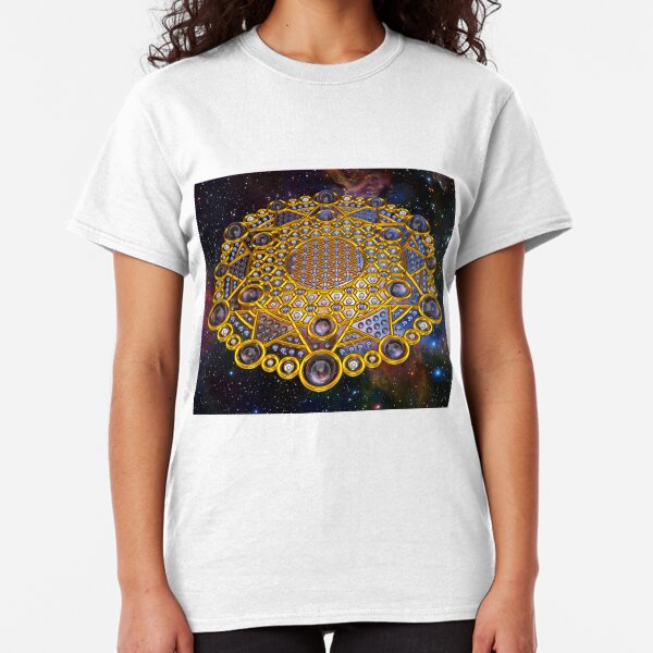 Flower of life Grid Healing Code Classic T-Shirt