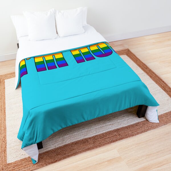 Let's get one thing straight - I'm not! Comforter