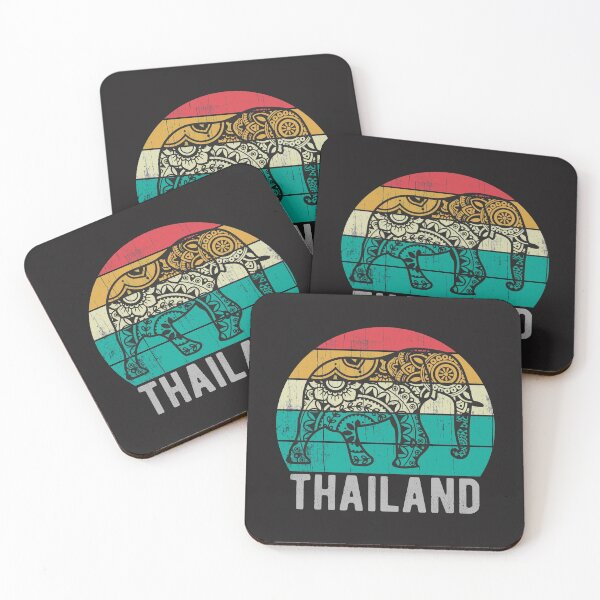 Item preview, Thailand Elephant Retro SE Asia Souvenir designed and sold by UrbanHype.