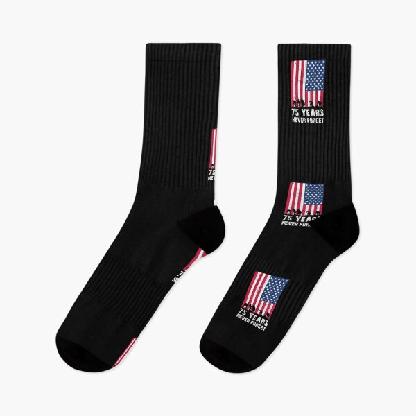 Item preview, Vintage retro American flag , never forget 75 years designed and sold by Gerald Waters.