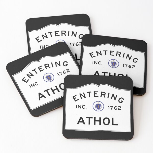 Item preview, Entering Athol Massachusetts - Commonwealth of Massachusetts Road Sign designed and sold by NewNomads.