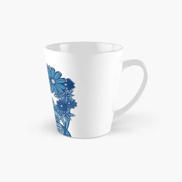 Item preview, Floral Theme Design - Cyan version by Mommotti designed and sold by MommoTTiCreativ.