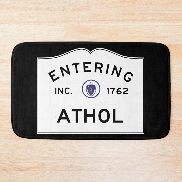 Item preview, Entering Athol Massachusetts - Commonwealth of Massachusetts Road Sign  designed and sold by NewNomads.