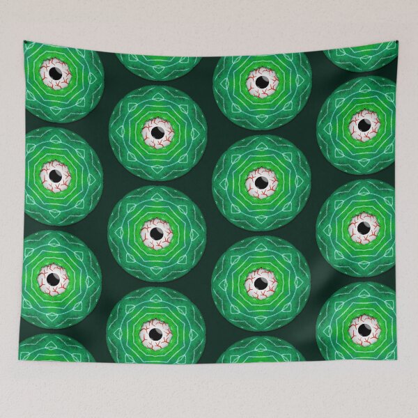 Item preview, Evil Eye Staring Through A Green Hole designed and sold by Boriana Giormova.