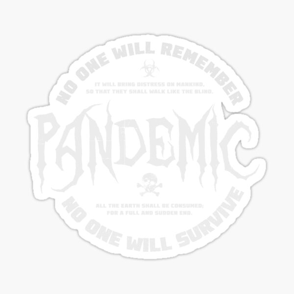 Pandemic - the Apocalypse Sticker