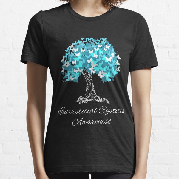 Interstitial Cystitis Awareness Butterfly Support Essential T-Shirt