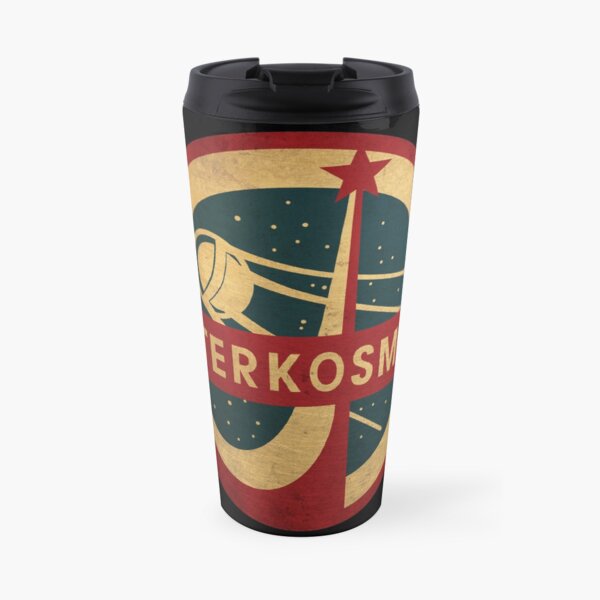 Vintage Interkosmos Raumfahrtprogramm Sputnik Satellite Thermobecher